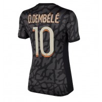Paris Saint-Germain Ousmane Dembele #10 Replica Third Shirt Ladies 2023-24 Short Sleeve